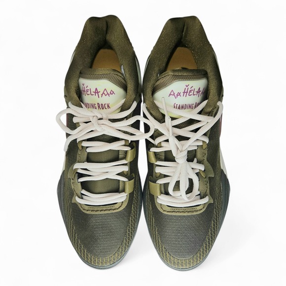 Nike Kyrie 8 N7 Athletic Shoes Men 10.5 Standing Rock Olive Brown Sneakers New - Picture 9 of 13